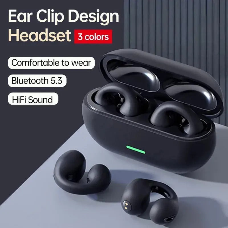AirLoop X1 TWS Wireless Earbuds with Open-Ear Comfort Design & Compact Charging Case