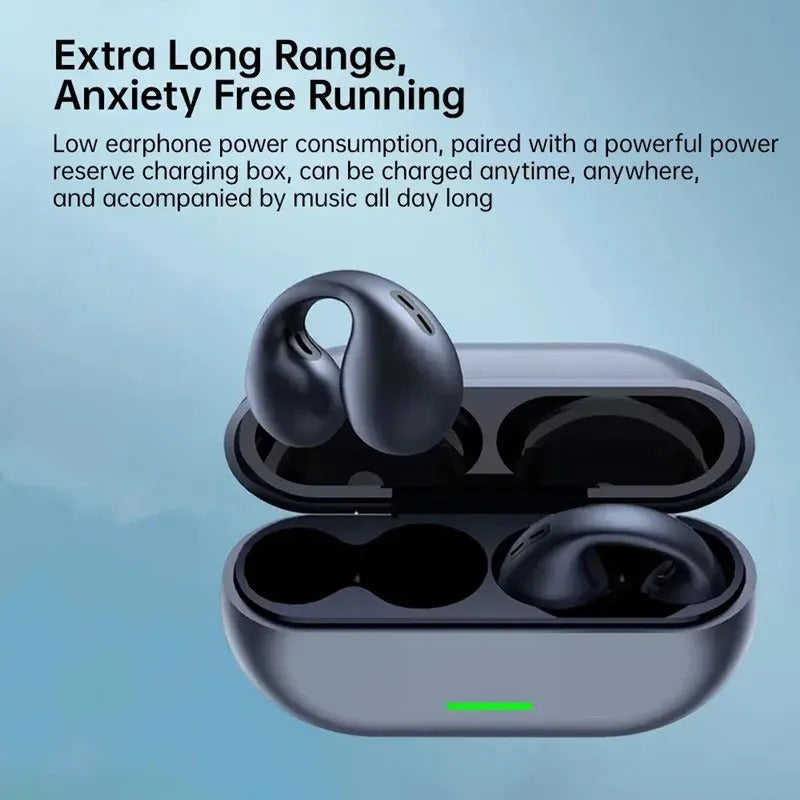 AirLoop X1 TWS Wireless Earbuds with Open-Ear Comfort Design & Compact Charging Case
