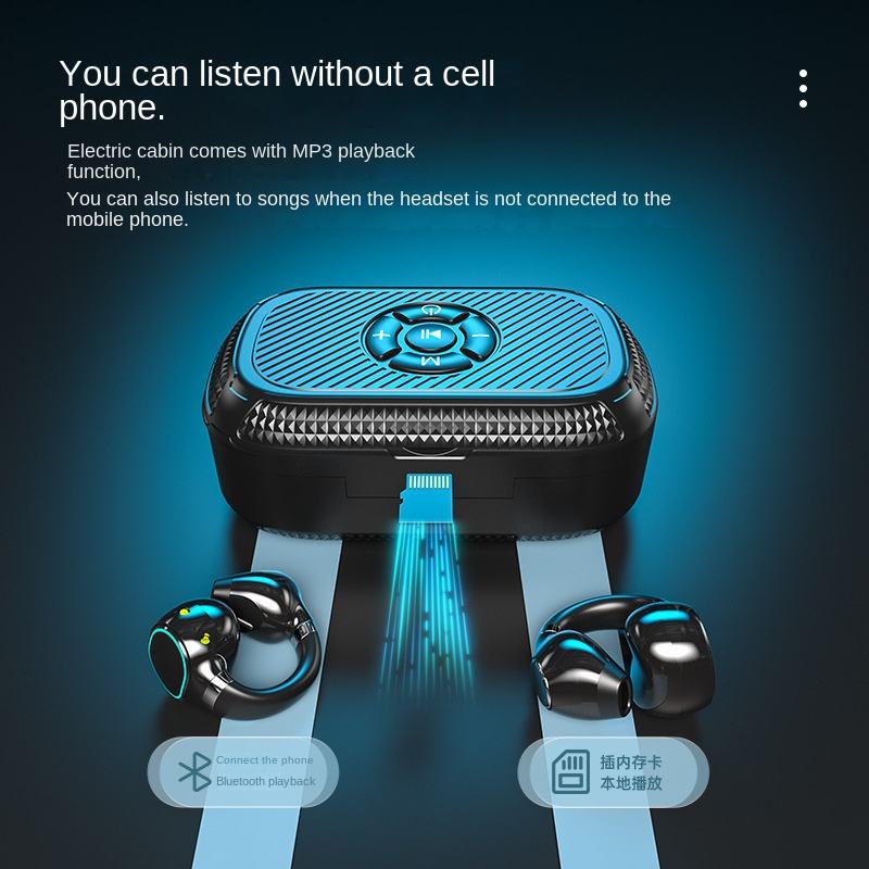 RGB Gaming TWS Earbuds with LED Power Display, PowerBank Case & Music Control Buttons